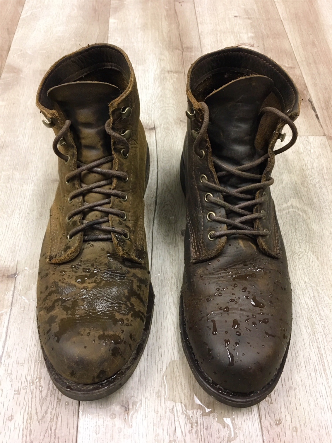 looking after leather walking boots