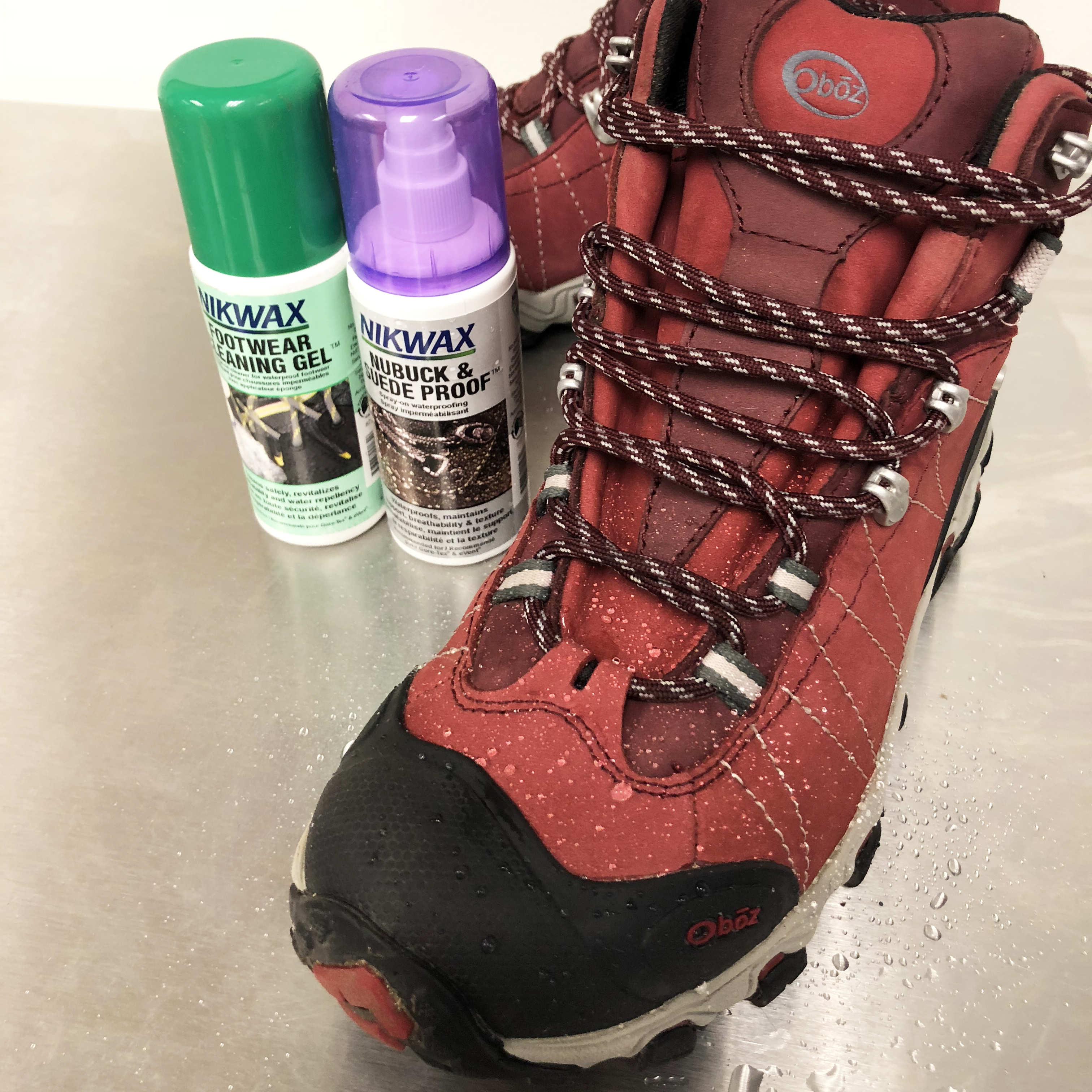 how to clean leather hiking boots