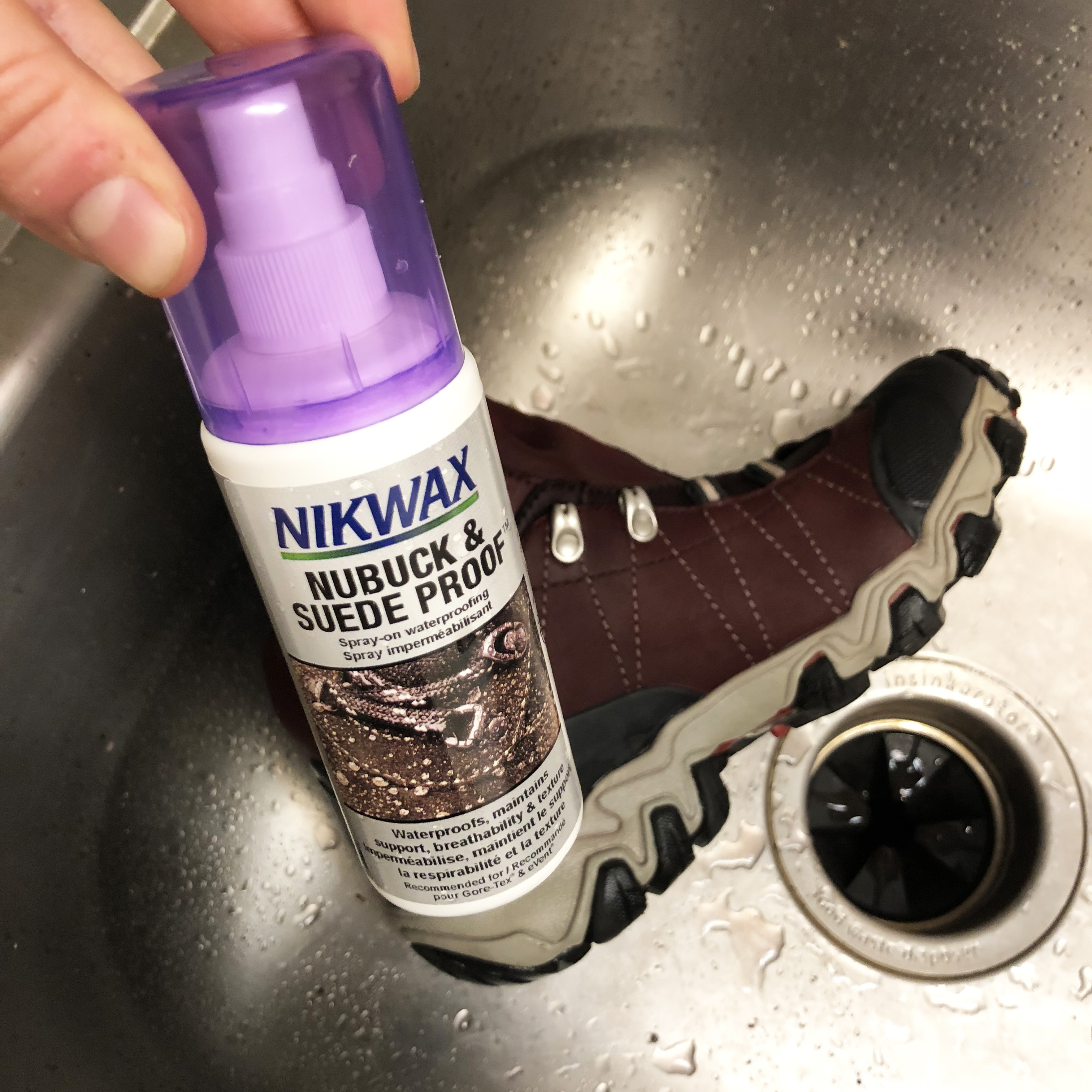 nikwax nubuck and suede proof spray