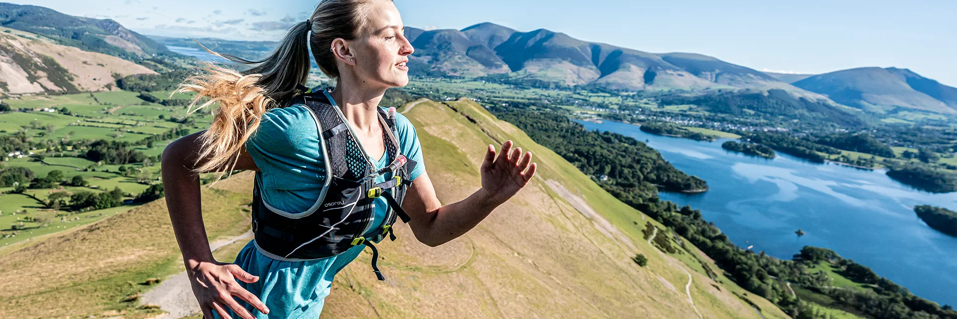 Woman Running In Mountains Nikwax 1920px